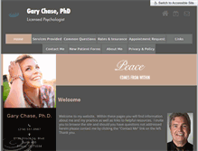 Tablet Screenshot of drgarychase.com